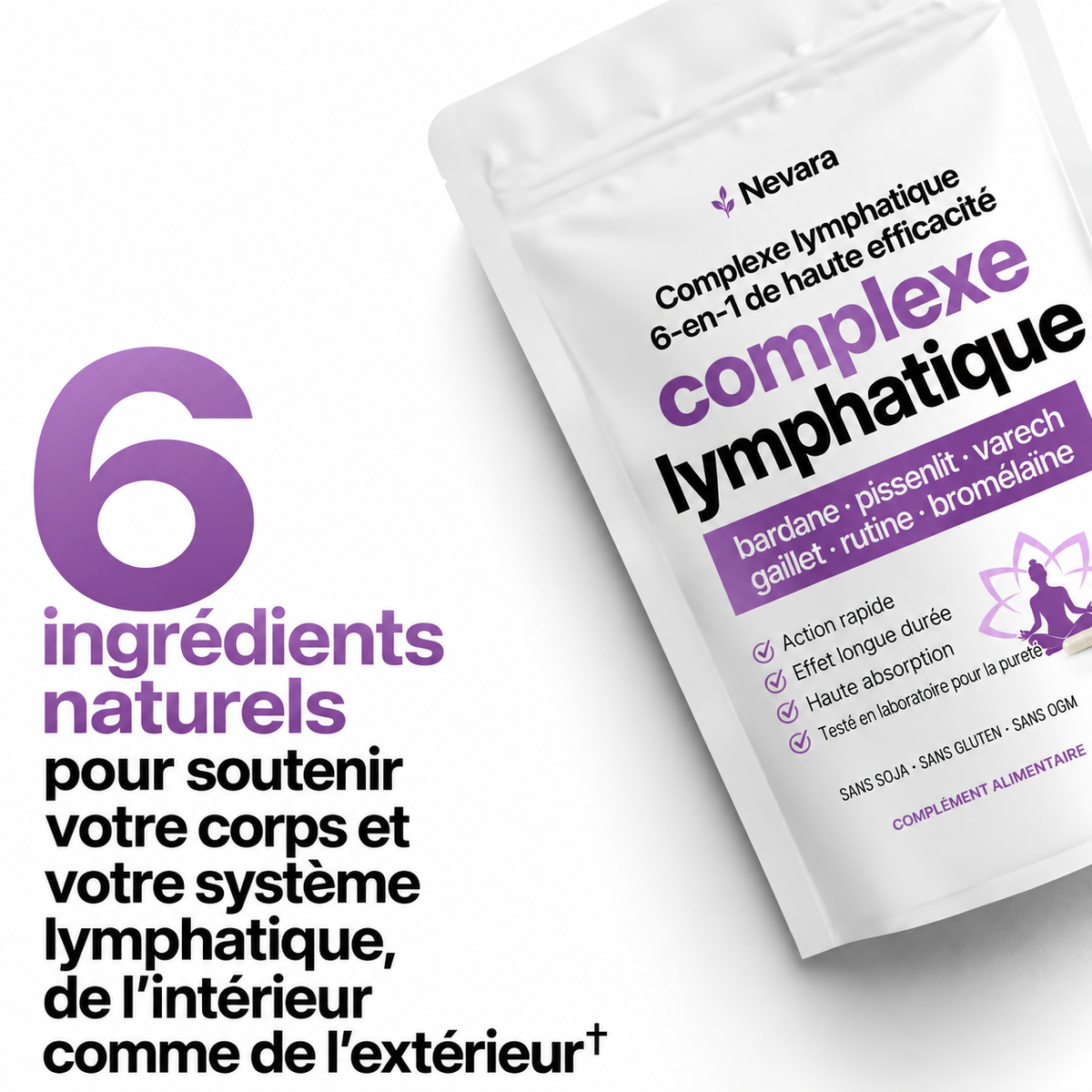 Complexe lymphatique 6-en-1
