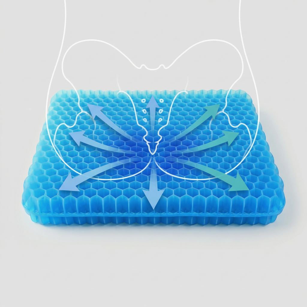 PressureLayer™ Gel Seat Cushion